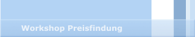 Workshop Preisfindung